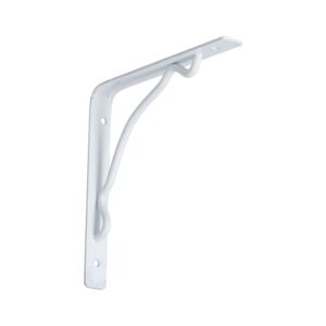 SHELF BRACKET 6" VENETIAN STYLE WHITE SHELF BRACKET 6" VENETIAN STYLE WHITE
